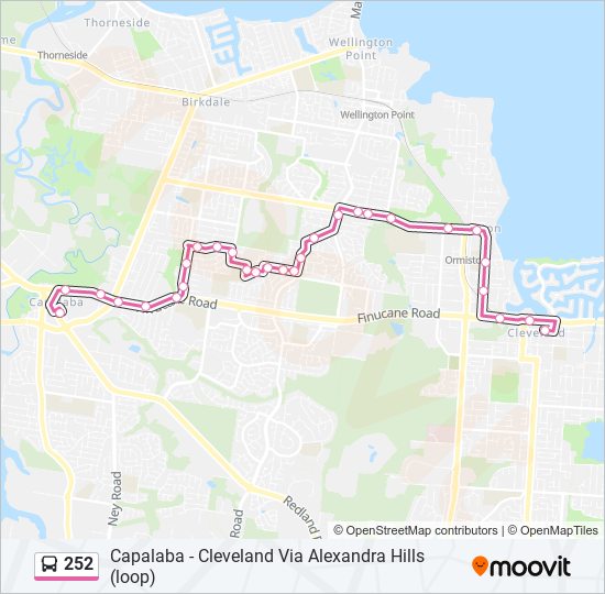 252 Route: Schedules, Stops & Maps - Cleveland (Updated)