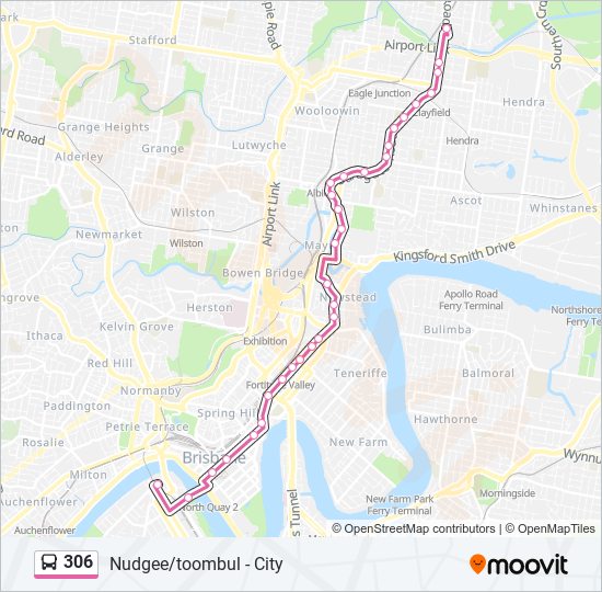 306 Route: Schedules, Stops & Maps - Toombul Interchange (Updated)