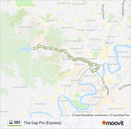 385 Route Schedules Stops And Maps The Gap Pnr Express Updated