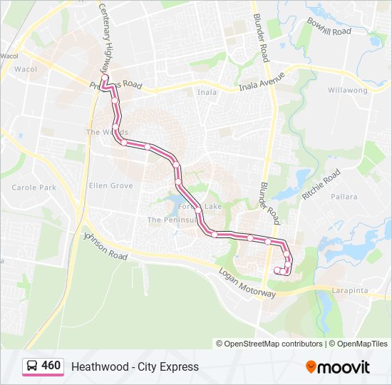 460 Route: Schedules, Stops & Maps - Richlands Station (Updated)