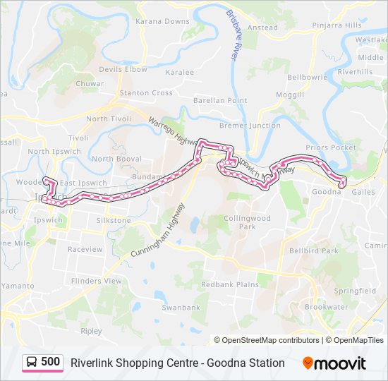 500 Route Schedules, Stops & Maps Riverlink (Updated)