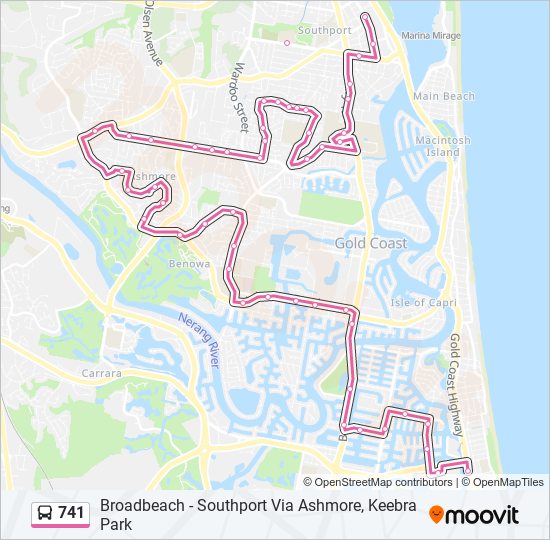 741 Route: Schedules, Stops & Maps - Southport (Updated)