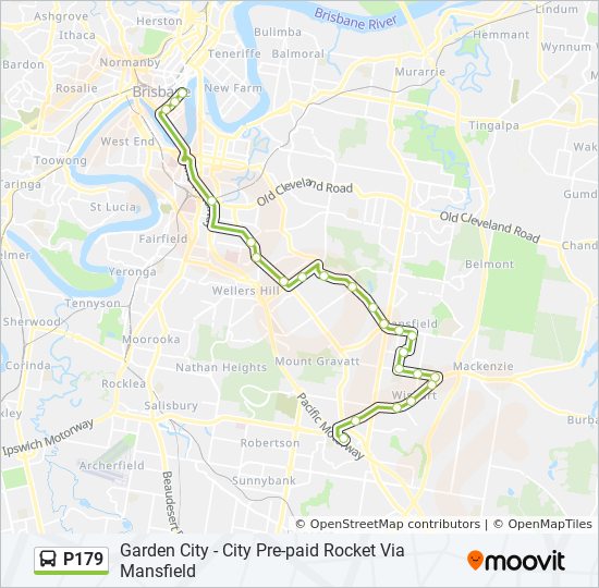 P179 bus Line Map