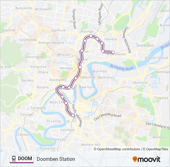 doom Route: Schedules, Stops & Maps - Doomben Station (Updated)