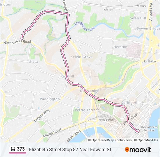 373 Route: Schedules, Stops & Maps - Elizabeth Street Stop 87 Near ...