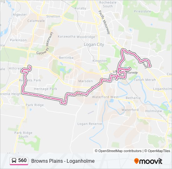 560 Route Schedules, Stops & Maps Logan Hyperdome (Updated)