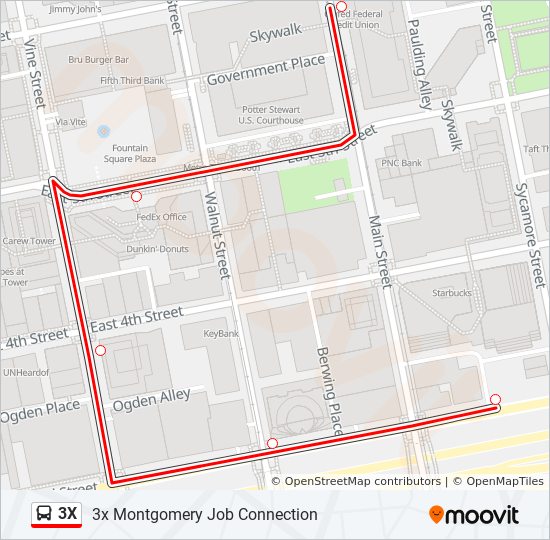 3x Route Schedules, Stops & Maps 3x Montgomery Job Connection (Updated)