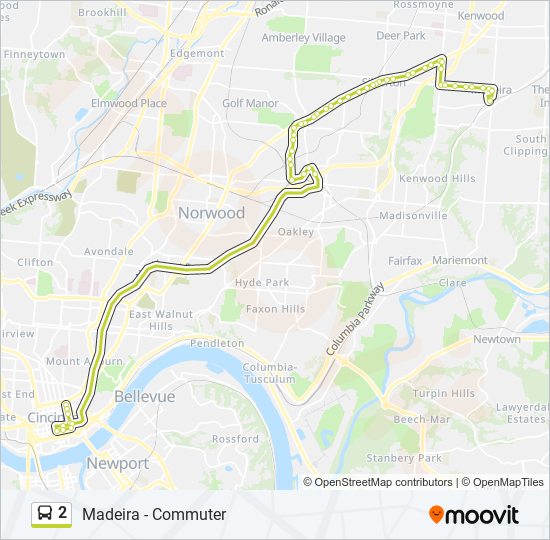 2 Route: Schedules, Stops & Maps - Osu (37 Station) (Updated)