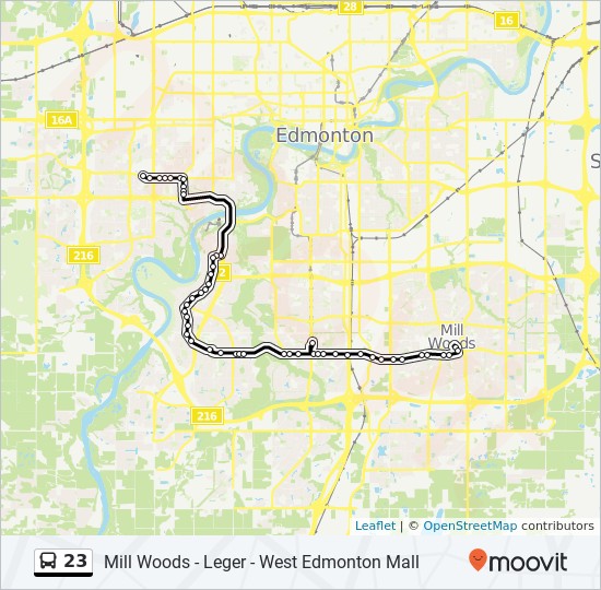 Line Route 23 Ets Bus Schedules Moovit