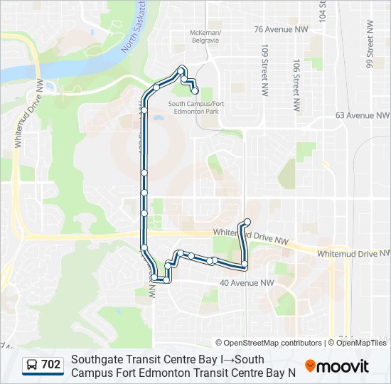 702 Route: Schedules, Stops & Maps - Southgate Transit Centre Bay I‎→ ...