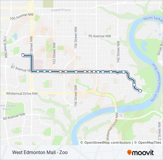 994 Route Schedules Stops Maps West Edmonton Mall Bay C 133