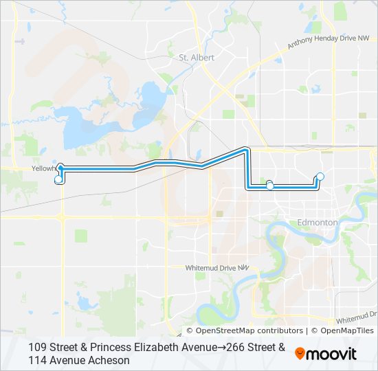 561 Route: Schedules, Stops & Maps - 109 Street & Princess Elizabeth ...