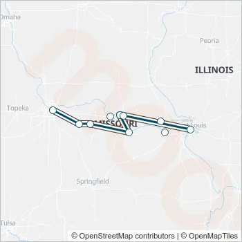 GREYHOUND US0175S Bus Line Map