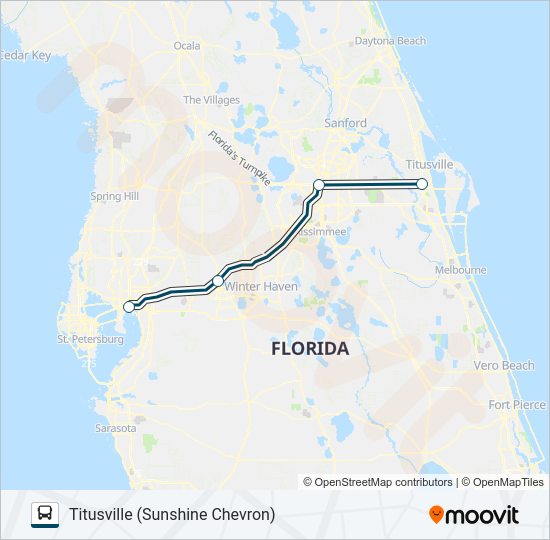 GREYHOUND US0770 Bus Line Map