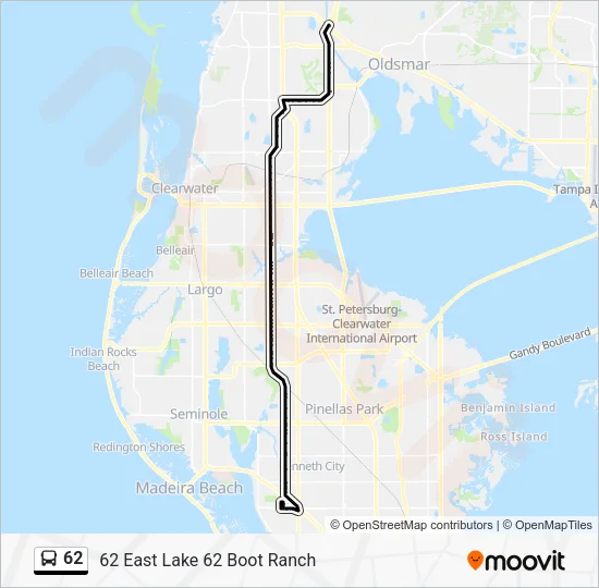 62 Route: Schedules, Stops & Maps - 62 East Lake 62 Boot Ranch