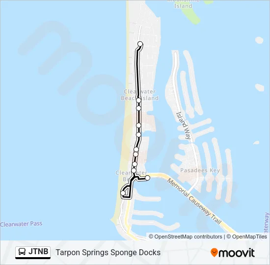 JTNB Bus Line Map