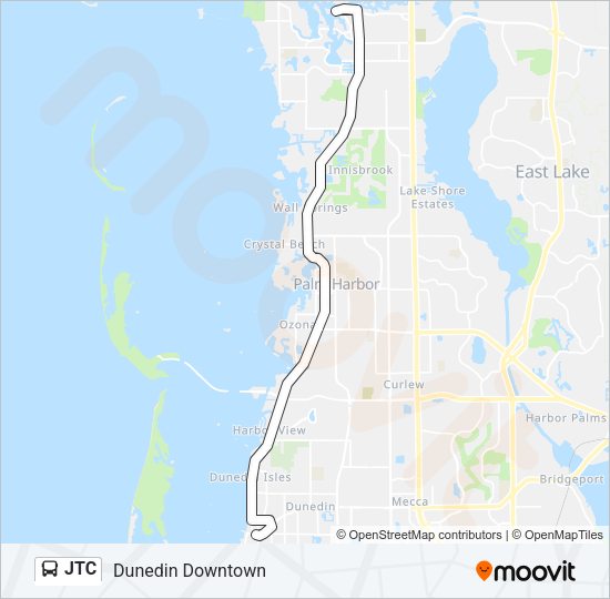 JTC Bus Line Map