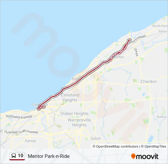 10 Bus Line Map