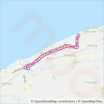 4 Bus Line Map