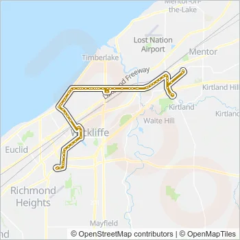 6 Bus Line Map