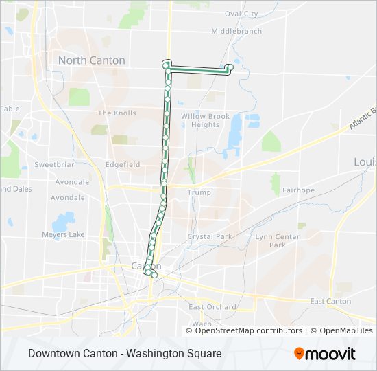 108 Route Schedules Stops Maps Downtown Canton