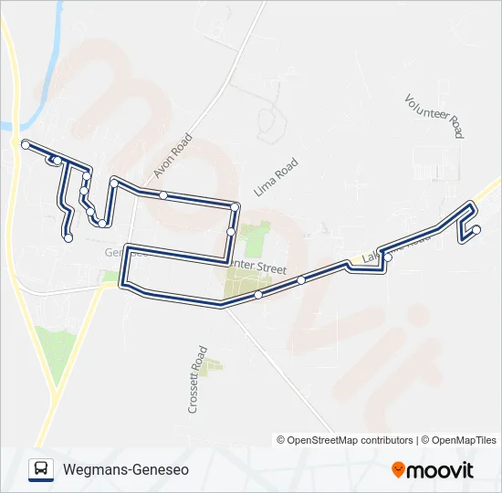 CAMPUS LOCAL Bus Line Map