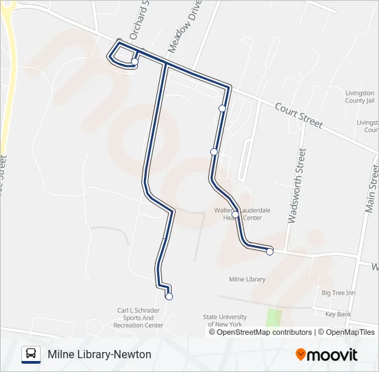 CAMPUS LOCAL Bus Line Map
