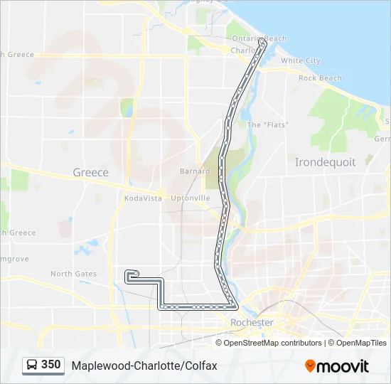 350 Bus Line Map