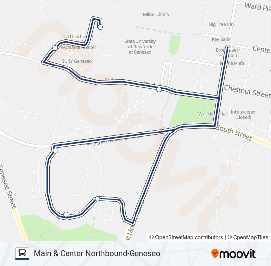 KNIGHT EXPRESS Bus Line Map