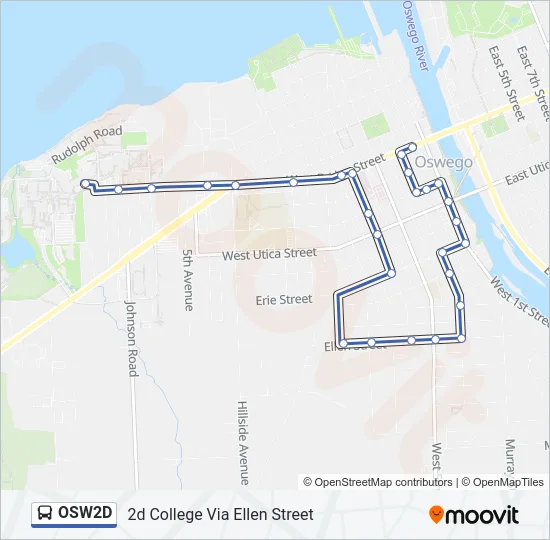 OSW2D Bus Line Map