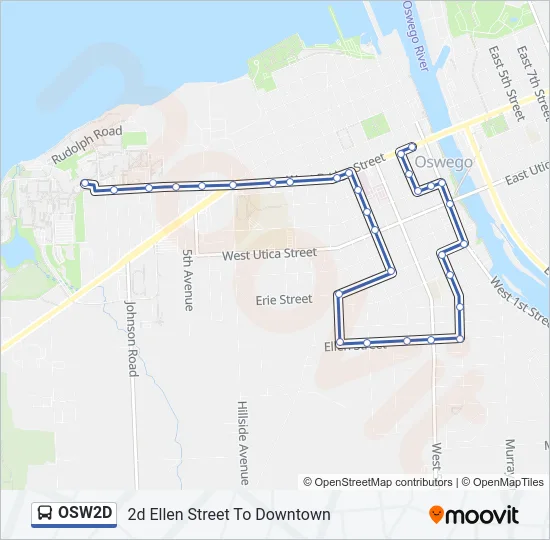 OSW2D Bus Line Map