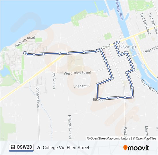 OSW2D bus Line Map
