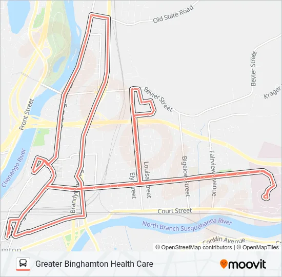 28/40 COMBO Bus Line Map