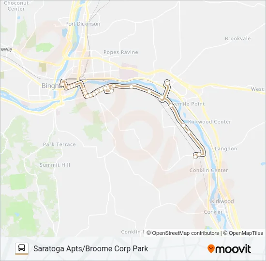 12/53 COMBO Bus Line Map