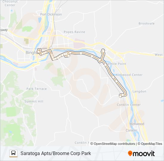 12/53 COMBO bus Line Map