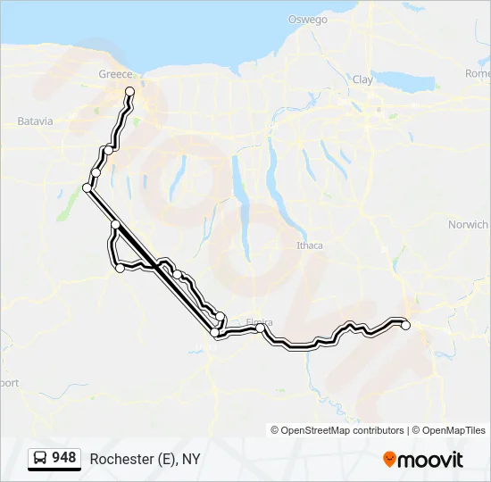 948 Bus Line Map