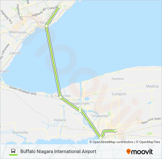 FLIXBUS 2703A Bus Line Map