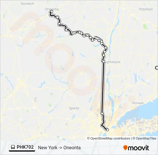 PHK702 Bus Line Map