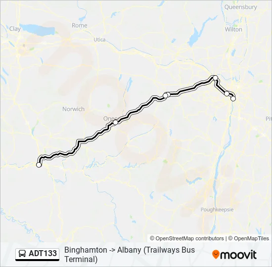 ADT133 Bus Line Map