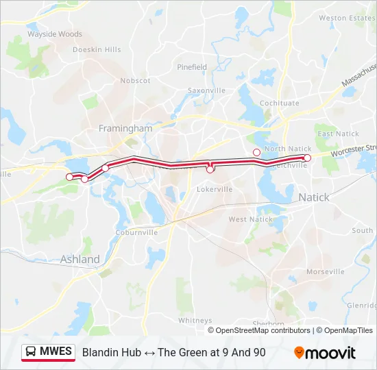Mapa de MWES de autobús