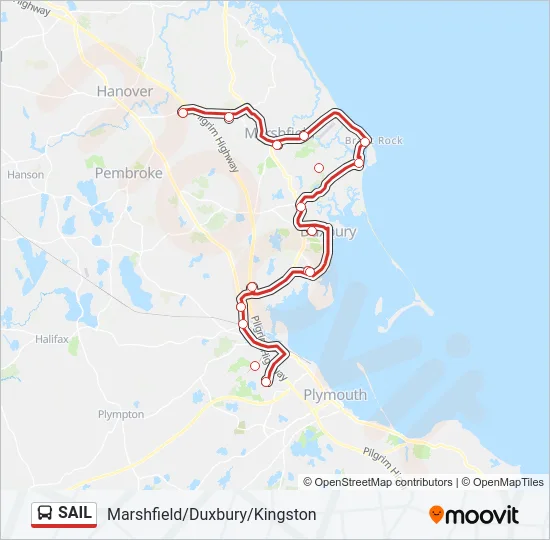 SAIL Bus Line Map