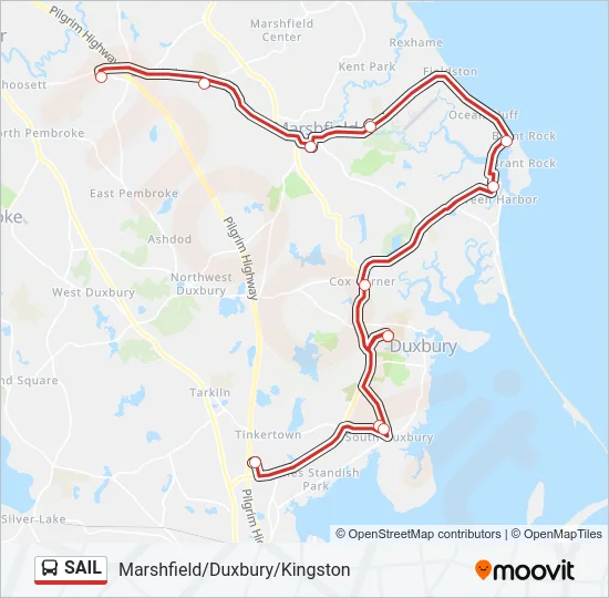 SAIL Bus Line Map