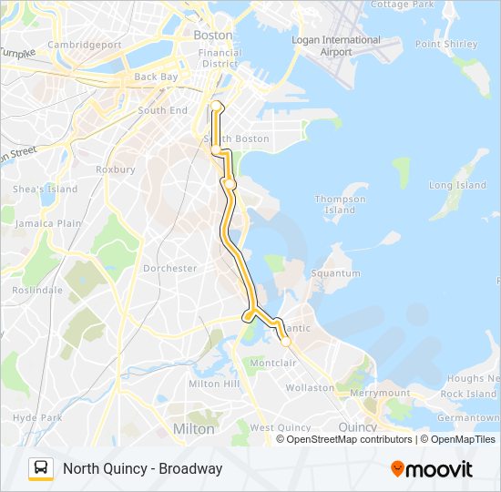 RED LINE SHUTTLE Bus Line Map
