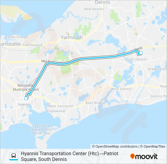 PATRIOT LTD Bus Line Map