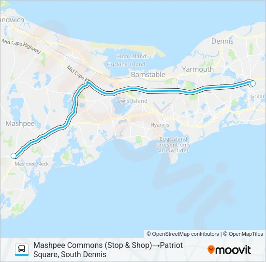 PATRIOT LTD Bus Line Map