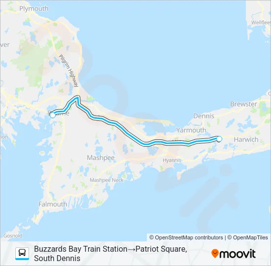 PATRIOT LTD Bus Line Map