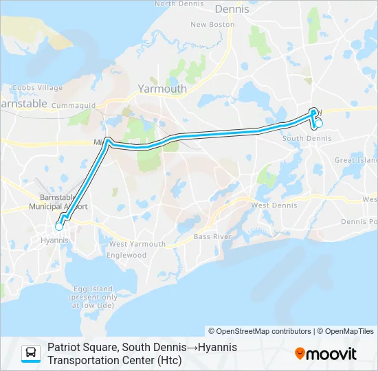 PATRIOT LTD Bus Line Map