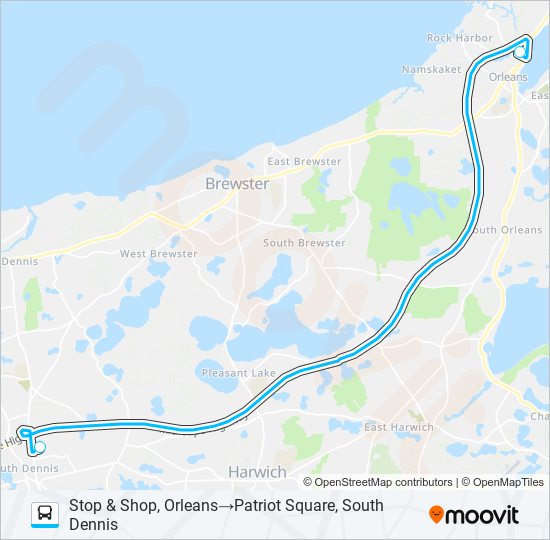 PATRIOT LTD bus Line Map