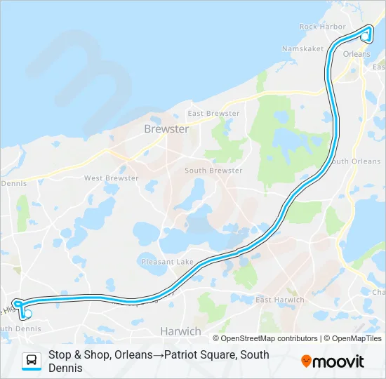 PATRIOT LTD Bus Line Map