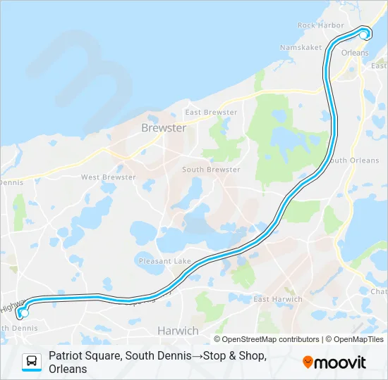 PATRIOT LTD Bus Line Map